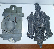 LOT DE 2 PYROGENES RÉGULE FONTE GRATTOIR ALLUMETTES MATCH STRICKER