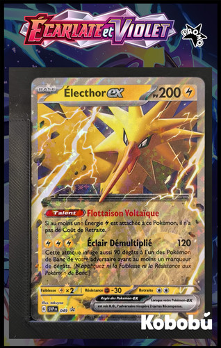 Carte pokémon electhor - electhor, ex