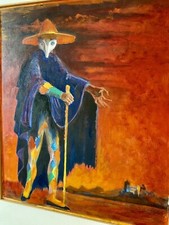 HST Signée Arlequin Rouge 1987 Fantastique 