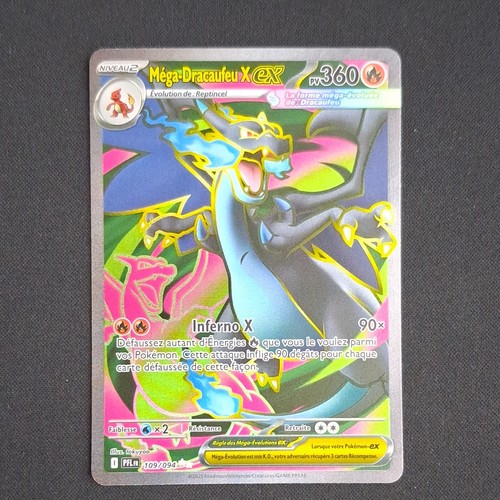 Carte pokémon méga dracaufeu - carte,