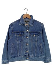 MISSGUIDED Veste en jean Dames Veste T EU 32 bleu style décontracté