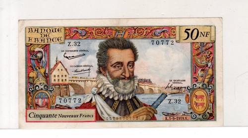 France billet nouveaux - billet, nf