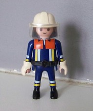 PLAYMOBIL (G2210) POMPIERS - Pompier en Tenue d'Intervention 4819 4820 4821