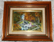 émail de Limoges  à décor