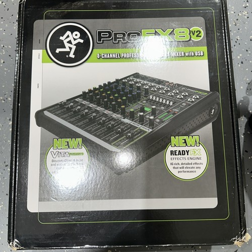 Mackie profx8v2 channel - mackie,