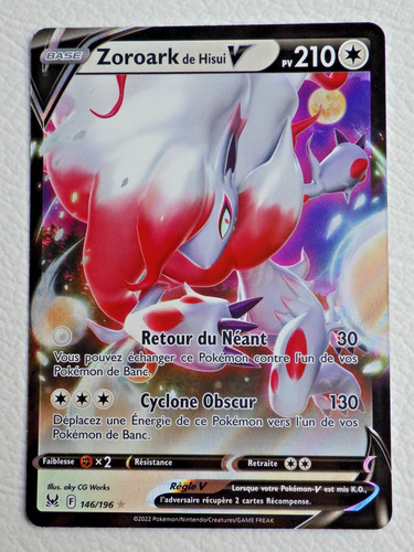 Carte pokemon zoroark de - carte,