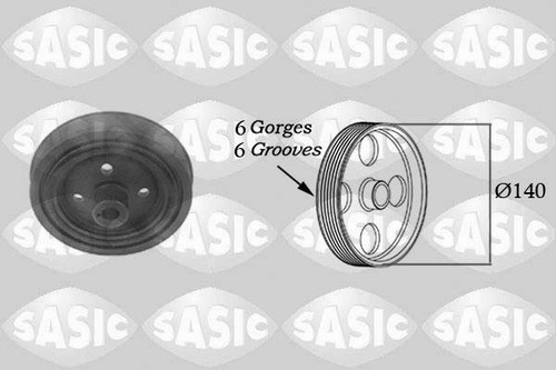 Poulie damper ford focus 8 - focus, i