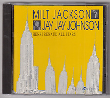 CD MILT JACKSON(VIBRAPHONE) JAY JAY JOHNSON(TROMBONE)WITH HENRI RENAUD ALL STARS