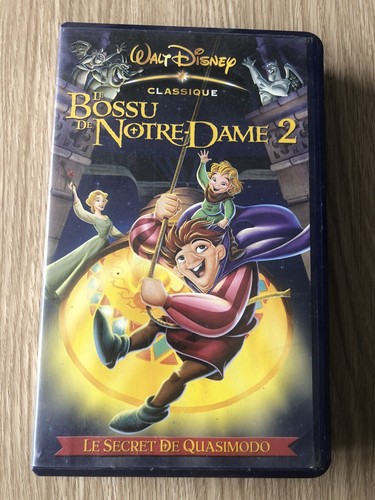 Cassette vidéo vhs bossu - vidÉo,