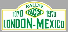 Autocollant sticker rallye - sticker,