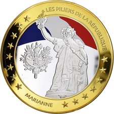 France, Médaille, Les piliers