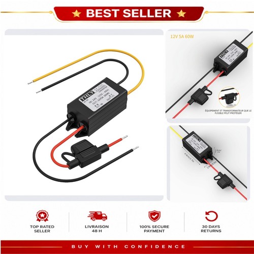 Abaisseur tension 24v vers - abaisseur,