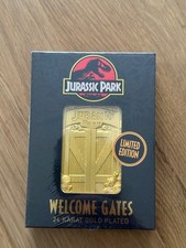 Jurassic Park plaqué or 24K