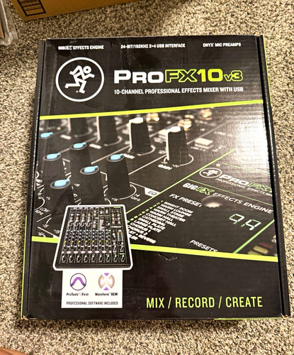 Mackie profx10v3 channel - mackie,