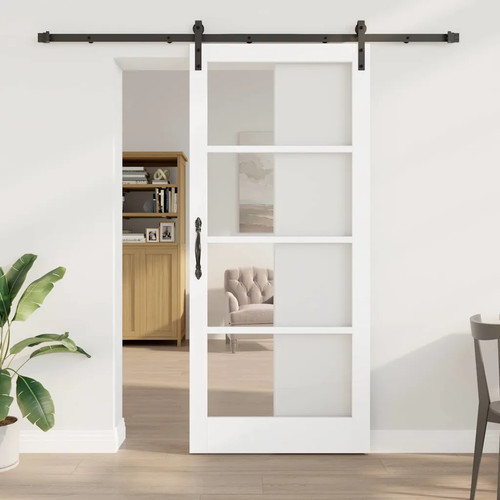 Porte coulissante orkdal bois - porte,