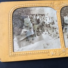 Vue Stéréoscopique 1890 Jeu