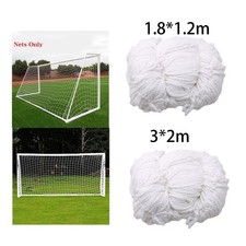 Filet de football blanc, filet de but de football, remplacement,
