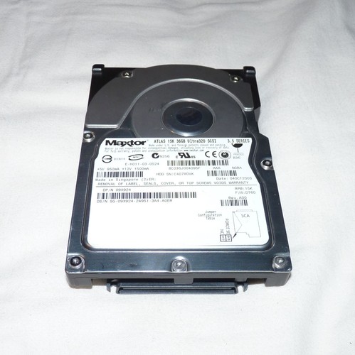 Disque dur scsi - scsi, maxtor