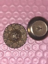 Bouton CHANEL Doré 3cm Épais Chapeau collection DIY Authentique Neuf !