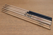 LOT 3 paires BAGUETTE en BOIS VIC FIRTH SD2 BOLERO american custom ZILDJIAN 7A