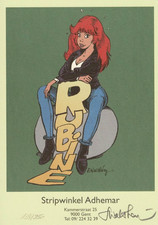 Ex-Libris Walthéry - Rubine