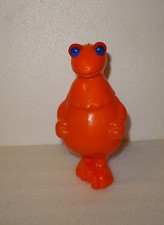 FIGURINE CASIMIR EN PLASTIQUE SOUFFLE, L'ILE AUX ENFANTS ENV. 24CM, VINTAGE 70's