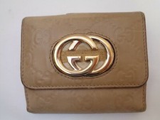 ** GUCCI ** Joli portefeuille - porte monnaie  cuir vintage