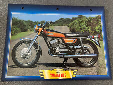 CARTE FICHE MOTO YAMAHA YR-5