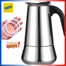 Cafetière Moka Expresso Italienne en Acier Inoxydable  200/300/450/600 ML