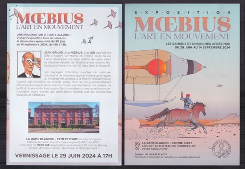 Flyer exposition moebius - flyer, .