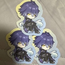 3 autocollants bonus Genshin Impact Flynns Sky Garden and Moon's Prayer