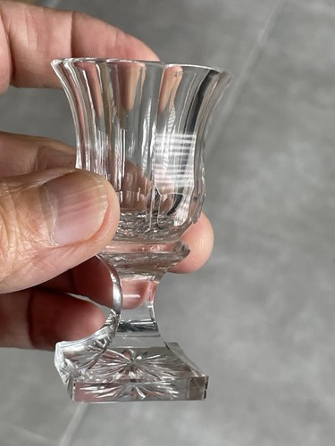 Petit verre cristal pour - , cave