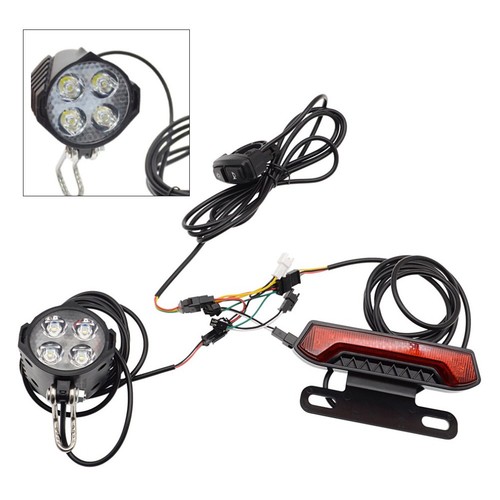 Kit feu arrière phare ebike - kit,