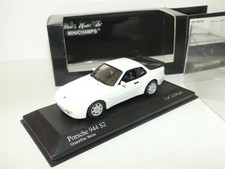 PORSCHE 944 S2 1989 Blanc MINICHAMPS 1:43