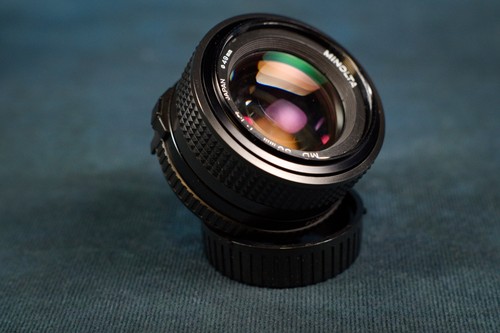 Objectif minolta 50mm 4 - objectif,