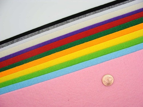 Feutrine couleur choix - feutrine,
