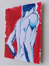 Peinture abstraite multicolore