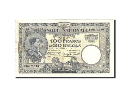 Billet belgique 100 - billet,,