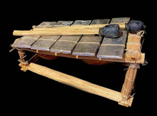 Instrument de musique africain africain tribal fait main Xylophone africain-3275
