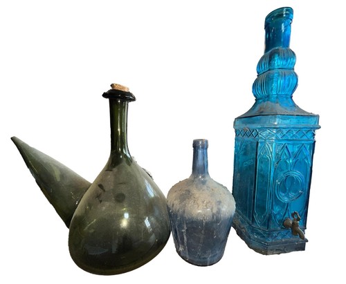 Porron bouteilles anciens - porron,
