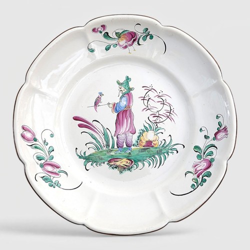Assiette faïence desvres géo - desvres,