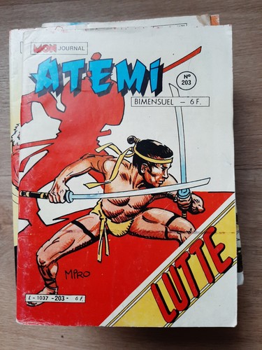 Atemi n 203 - bd, (lutte)