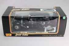 LJ522 MAISTO SPECIAL EDITION 31821 1/18 Citroen Traction 15CV 6 cyl. 1952 noir
