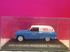 SUPERBE SIMCA ARONDE MESSAGERE NESTLE NEUF EN BOITE  1/43 H9