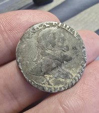 1/2 Franc 1596 X Amiens Henri IV Rare R4