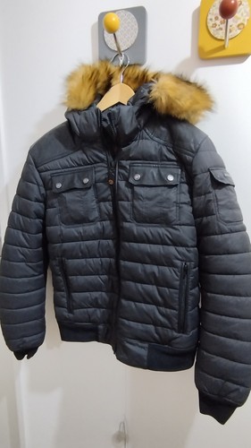 Blouson moto noir amber pour - ,