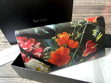 Paul Smith Cuir Neuf Maîtres Imprimé Trois Plis Porte-Monnaie Fait en Espagne