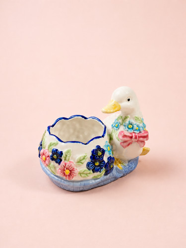 Vide poche canard céramique - vide-poche,
