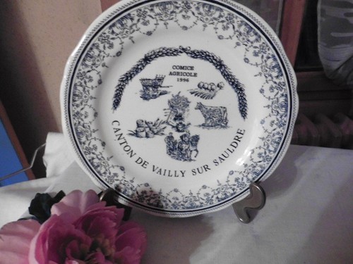 Gien assiette 22cm comice - assiette, 22cm"comice