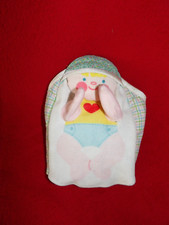 VINTAGE DOUDOU LIVRE MARIONNETTE GARCON FISHER PRICE 1981